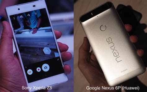 Sony Xperia ZL vs Huawei Nexus 6P Karşılaştırma